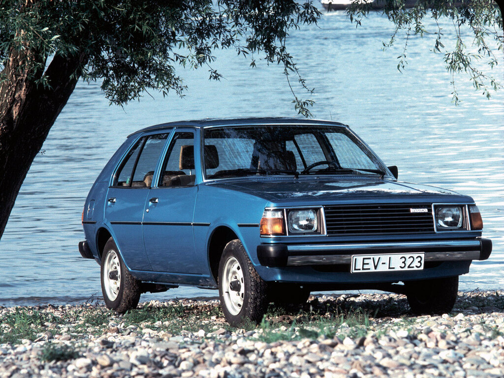 Mazda 323 (FA4TS, FA4US) 1 поколение, рестайлинг, хэтчбек 5 дв. (06.1979 - 05.1980)